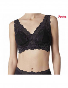 BRALETTE JANIRA ENCAJE NEGRO