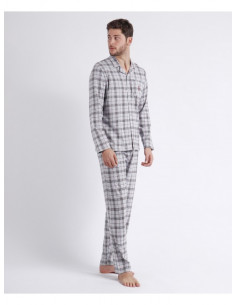 PIJAMA ABIERTO ESTAMPADO
