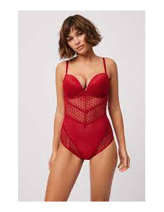 BODY YSABEL MORA ARO ROJO