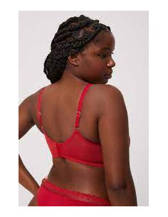 SUJETADOR YSABEL MORA ARO ROJO 2