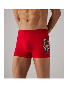 BOXER   YSABEL  MORA  ROJO-XL