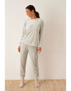 PIJAMA PROMISE TERCIOPELO