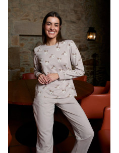 PIJAMA SEÑORETTA DE FELPA...