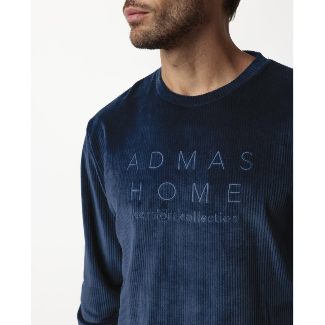 PIJAMA ADMAS TERCIOPELO AZUL  TALLA XL PIJAMA ADMAS TERCIOPELO AZUL  TALLA XL