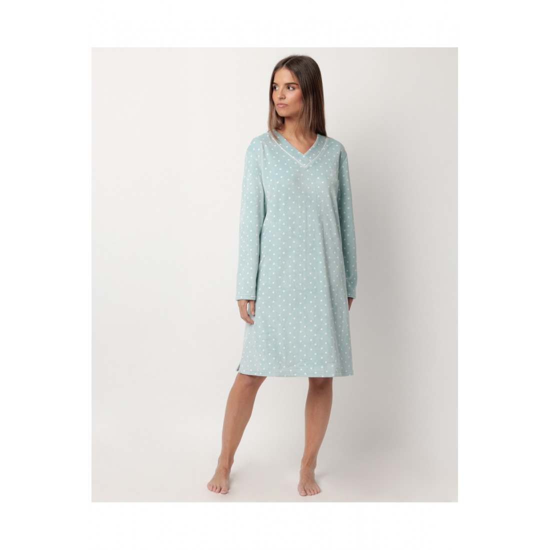 CAMISOLA ADMAS MANGA LARGA PICO CAMISOLA ADMAS MANGA LARGA PICO