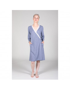 BATA SEÑORETTA CRUZADA AZUL