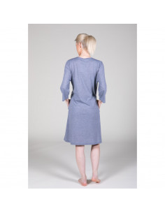 BATA SEÑORETTA CRUZADA AZUL 2